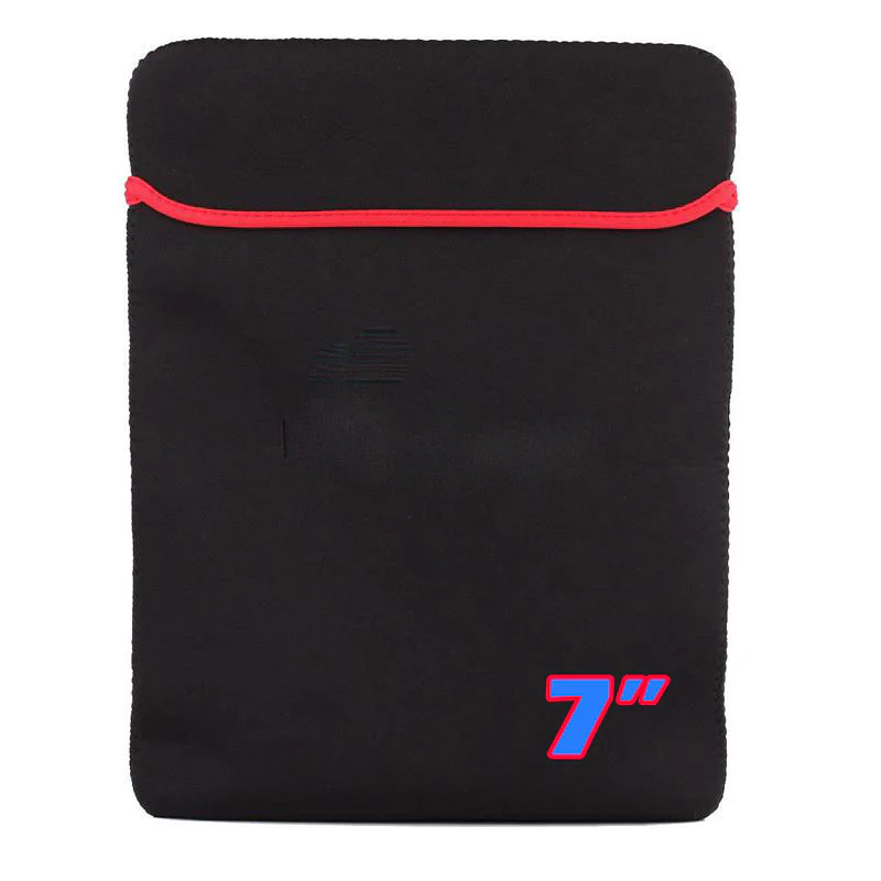 7 10 12 13 14 15 inch Laptop Notebook Macbook iPad Mini Sleeve Black Red - Image 10