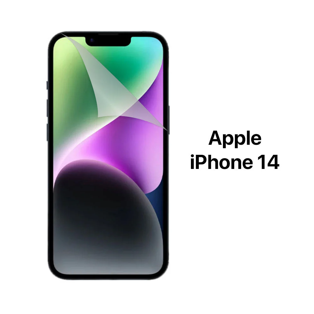 Anti Blue Light Clear Hydrogel Screen Protector Film iPhone 17 16 15 14 13 12 11 X XS XR 8 7 - Image 21