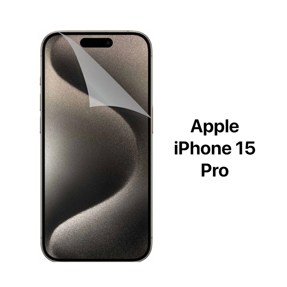 Anti Blue Light Clear Hydrogel Screen Protector Film iPhone 17 16 15 14 13 12 11 X XS XR 8 7 - Image 27