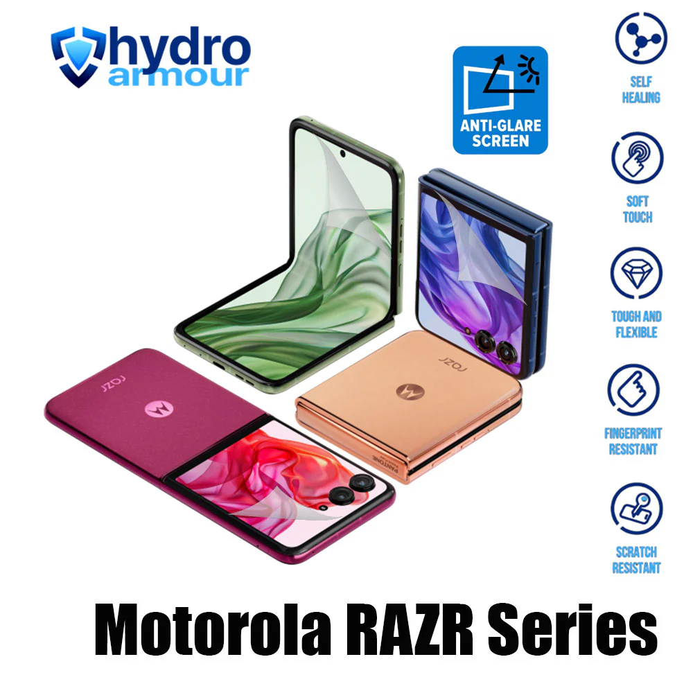 Anti Blue Light Matte Anti Glare HD Hydrogel Screen Protector Motorola Razr Ultra 60 50 40 Ultra