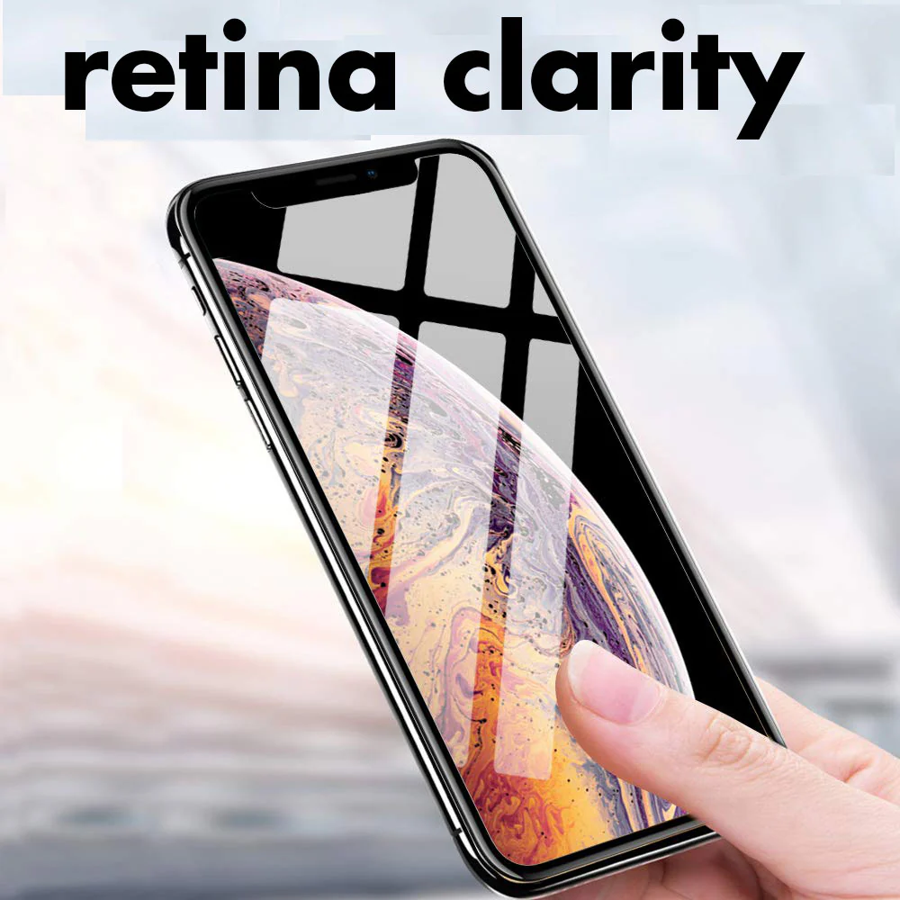 2x Tempered Glass Screen Protector for Apple iPhone X XR XS 11 12 13 14 PRO MAX Mini - Image 6