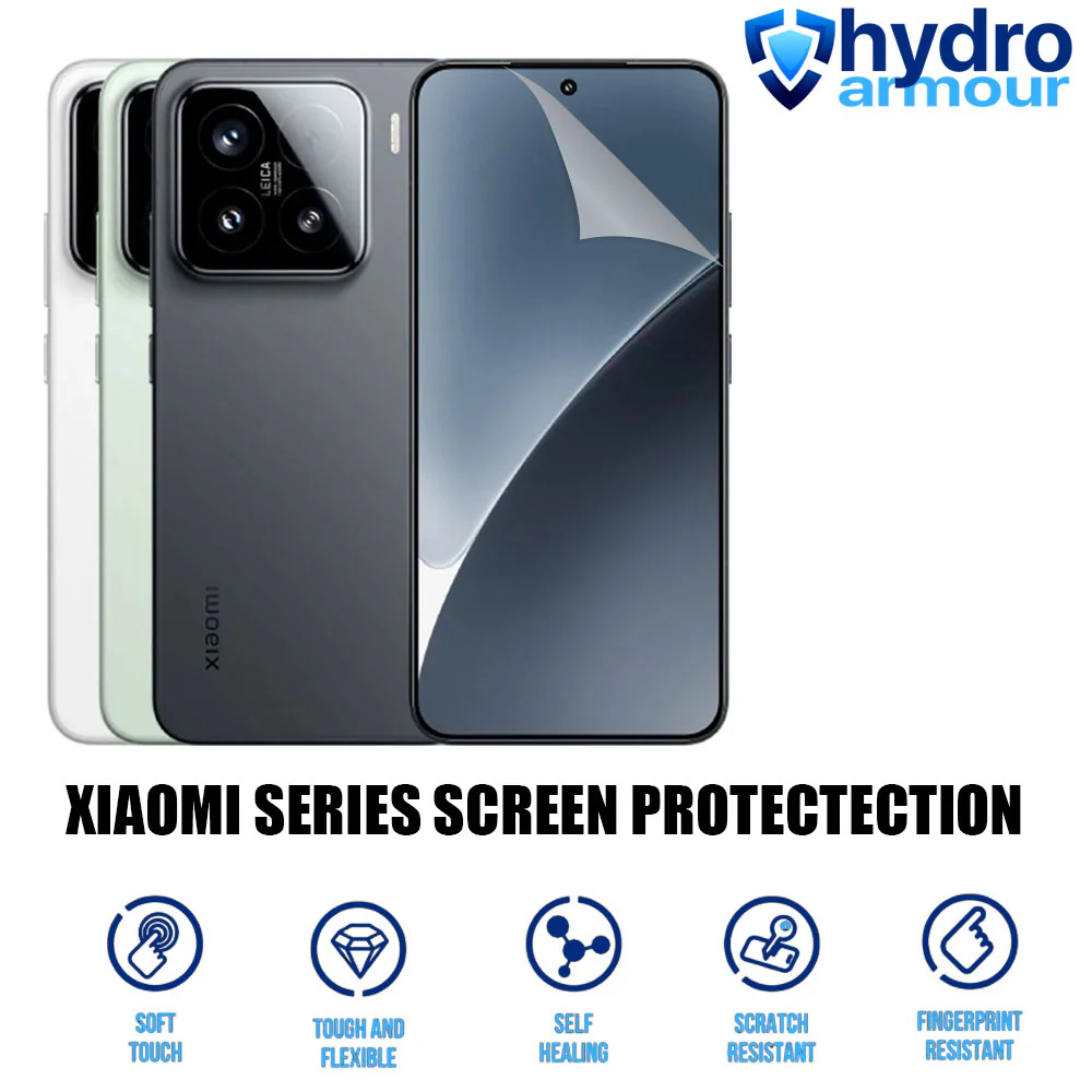 Clear HD Hydrogel Screen Protector Film Anti-Scratch Xiaomi Series 15 15T Pro