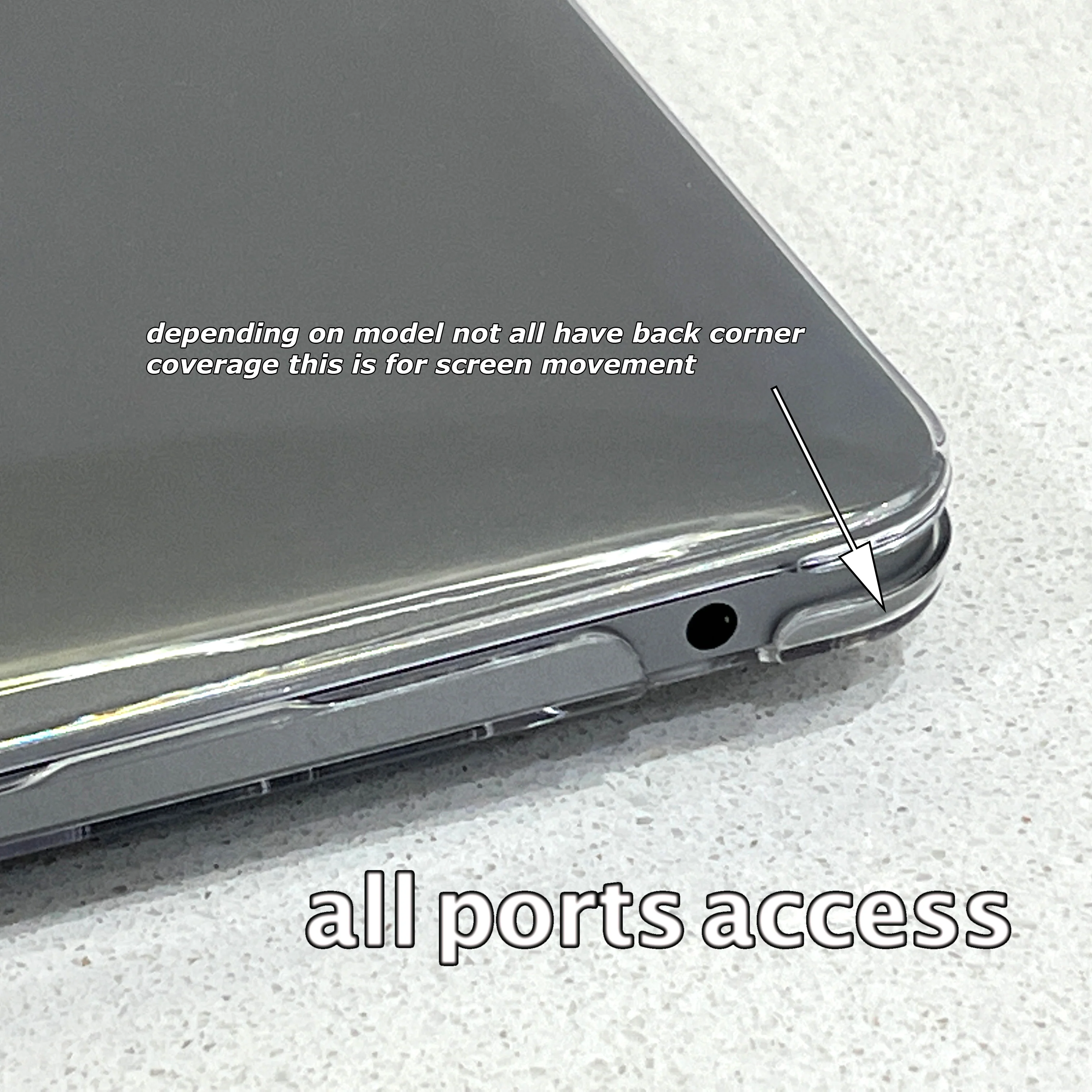 Crystal Clear Case Cover Shell for MacBook Pro Air 12" 13" 15" - Image 4