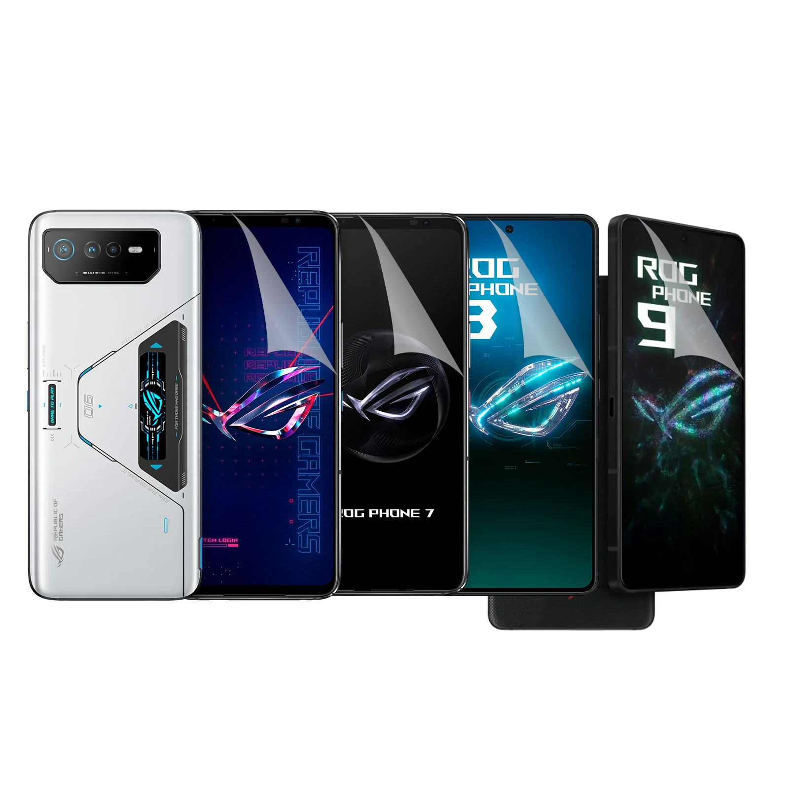 Clear HD Hydrogel Screen Protector | Anti-Scratch Protection for ASUS ROG 9 8 5s Pro