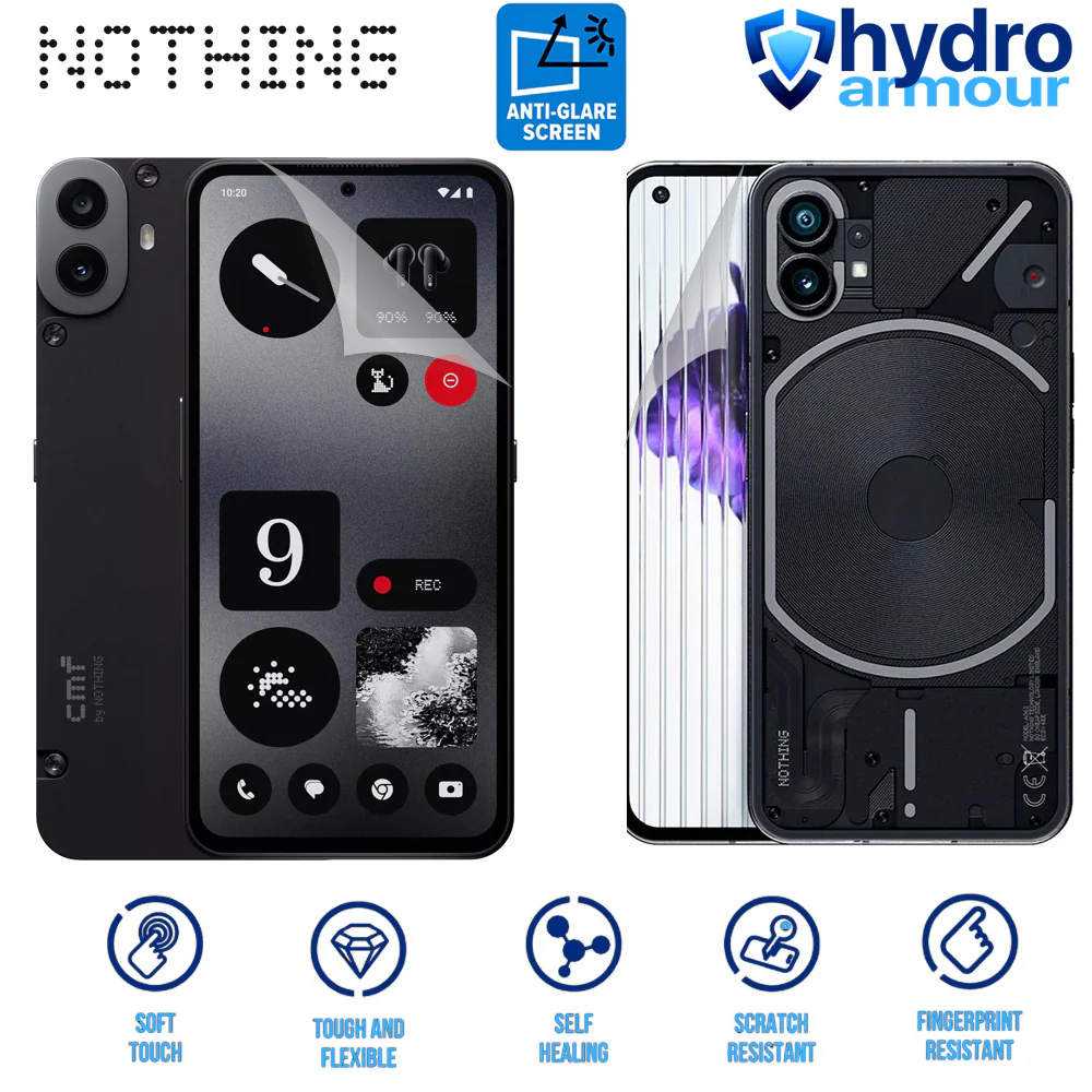 Matte Anti Glare HD Hydrogel Screen Protector for Nothing Phone 1 2 2a 3a 3a Pro Plus CMF