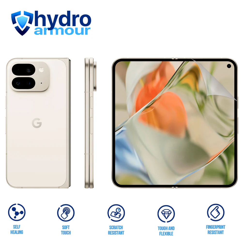 HEAVY DUTY HD Hydrogel Clear Screen Protector Google Pixel Fold 10 9 Pro