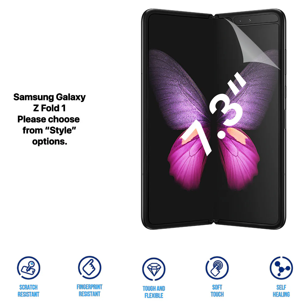 Clear HD Hydrogel Screen Protector Anti-Scratch Protection for Samsung Galaxy Z Fold 7 6 5 4 3 2 - Image 4