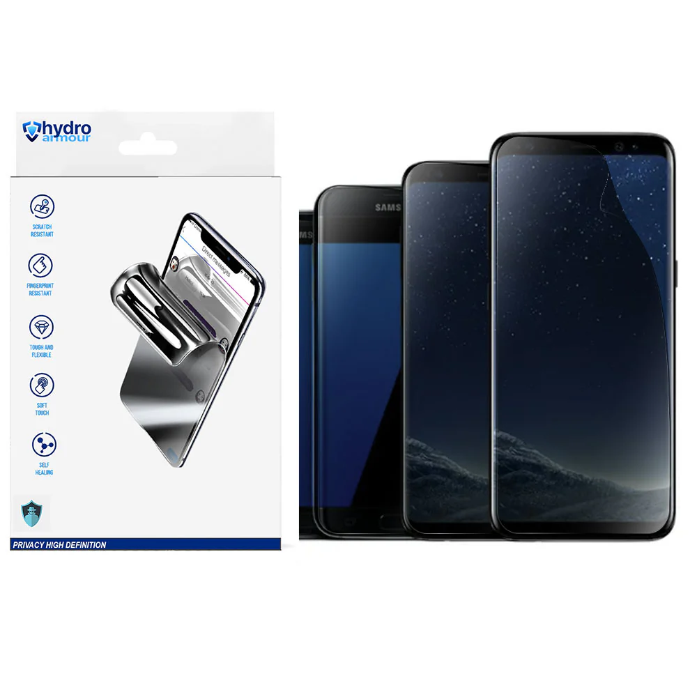 Heavy Duty Privacy Hydrogel Screen Protector Anti-Spy Film Samsung Galaxy S25 S24 S23 S22 S21 S20 FE Fold Ultra S10 S9 S8 S7 S6 S5 S4 S3 S2 S